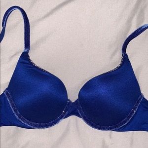 Cobalt blue Victoria Secret Everyday Push-up bra